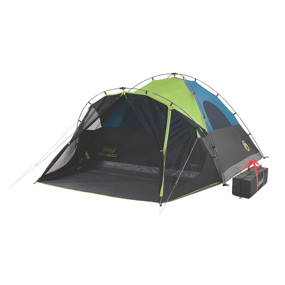 Coleman 6-Person Darkroom Fast Pitch Dome Tent w-Screen Room