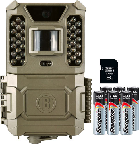 Bushnell Trail Cam Core Prime – 24mp Low Glo Sd Card-batteries